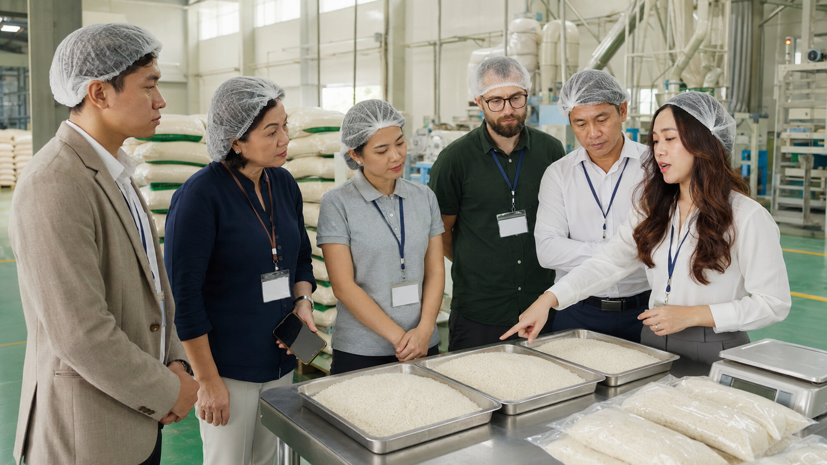 Fragrant rice sourcing support in Vietnam